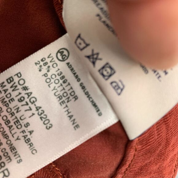 AG Adriano Goldschmied Pants Size 28R The Legging Ankle Super Skinny  Stretch - Picture 15 of 16